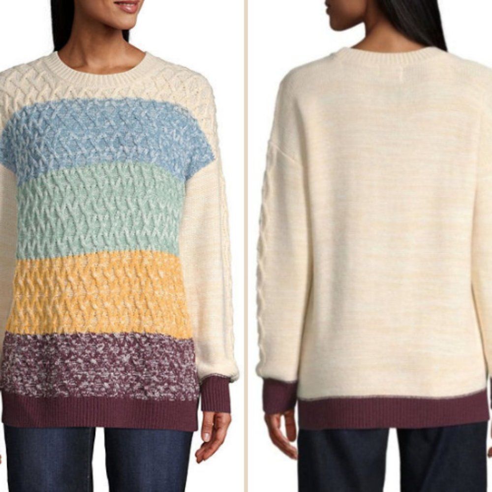 NWT St. John's Bay Crew Neck Sweater | XL